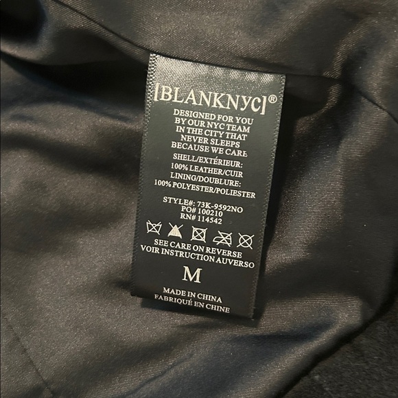 Blank NYC Black Suede moto Jacket - Picture 7 of 7